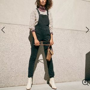 Madewell Black Overalls